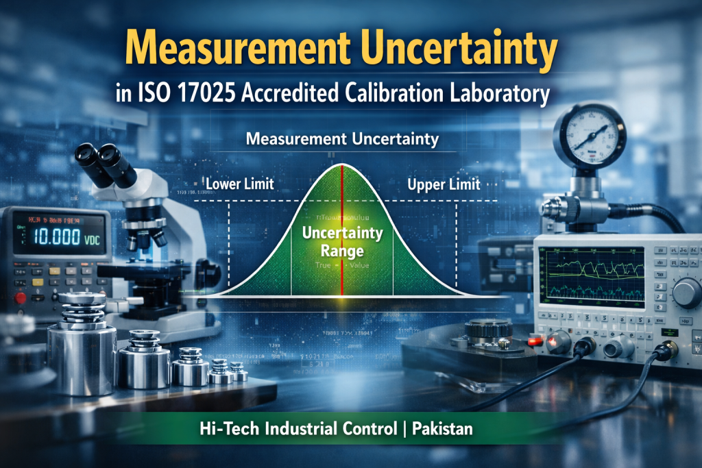 hitech industrial control accrediated calibration laboratory pakistan